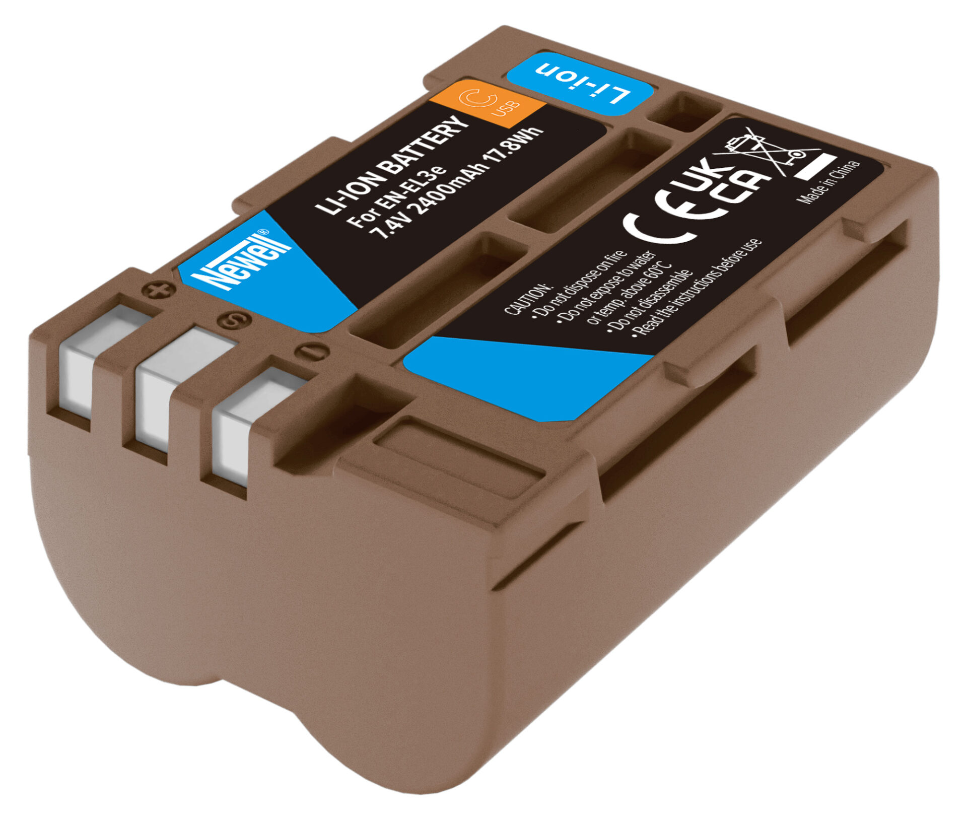 newell-en-el3e-usb-c-kameraakku-f-r-nikon-2400-mah image 5