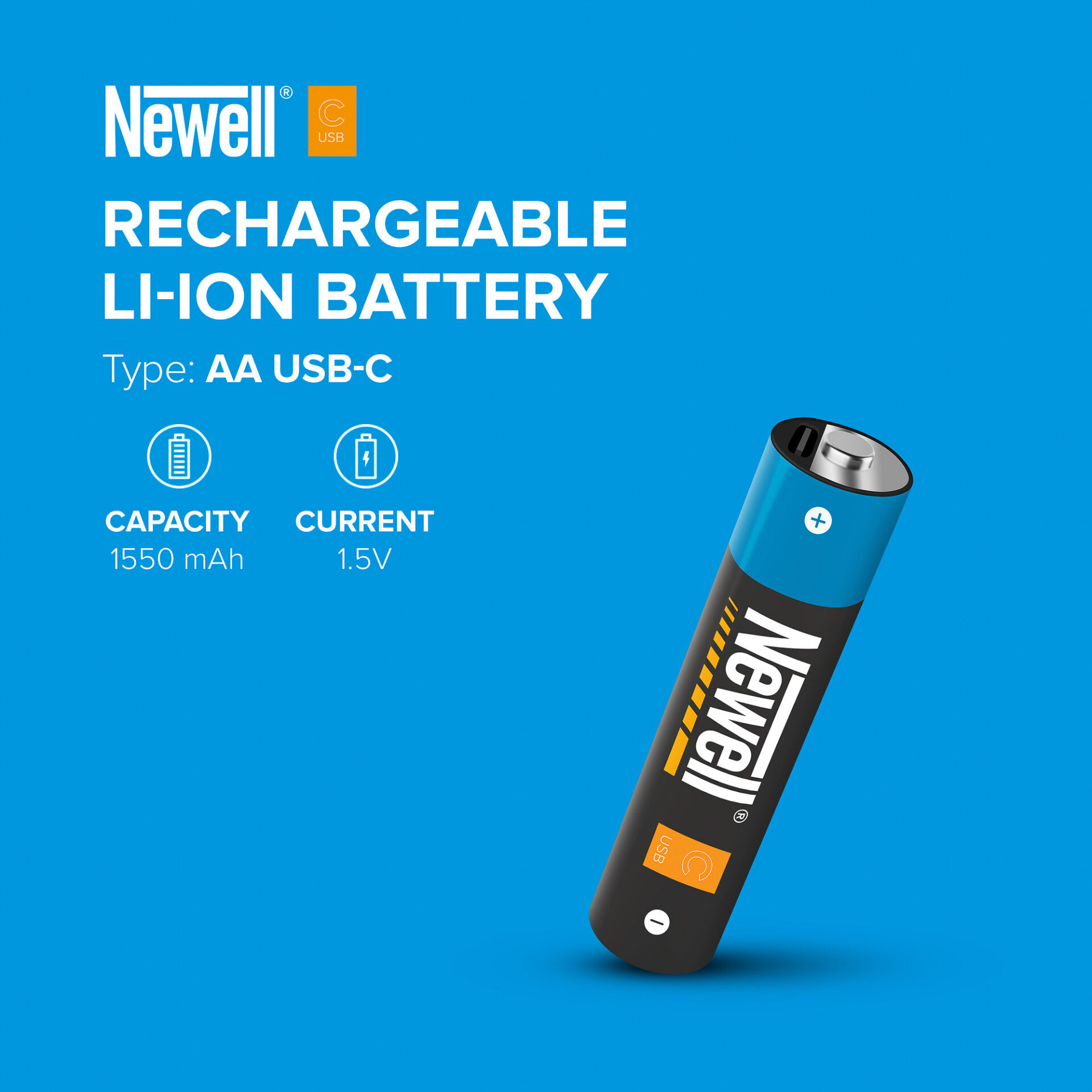 newell-aa-usb-c-akku-1550-mah-2er-set-li-ion-wiederaufladbar image 4