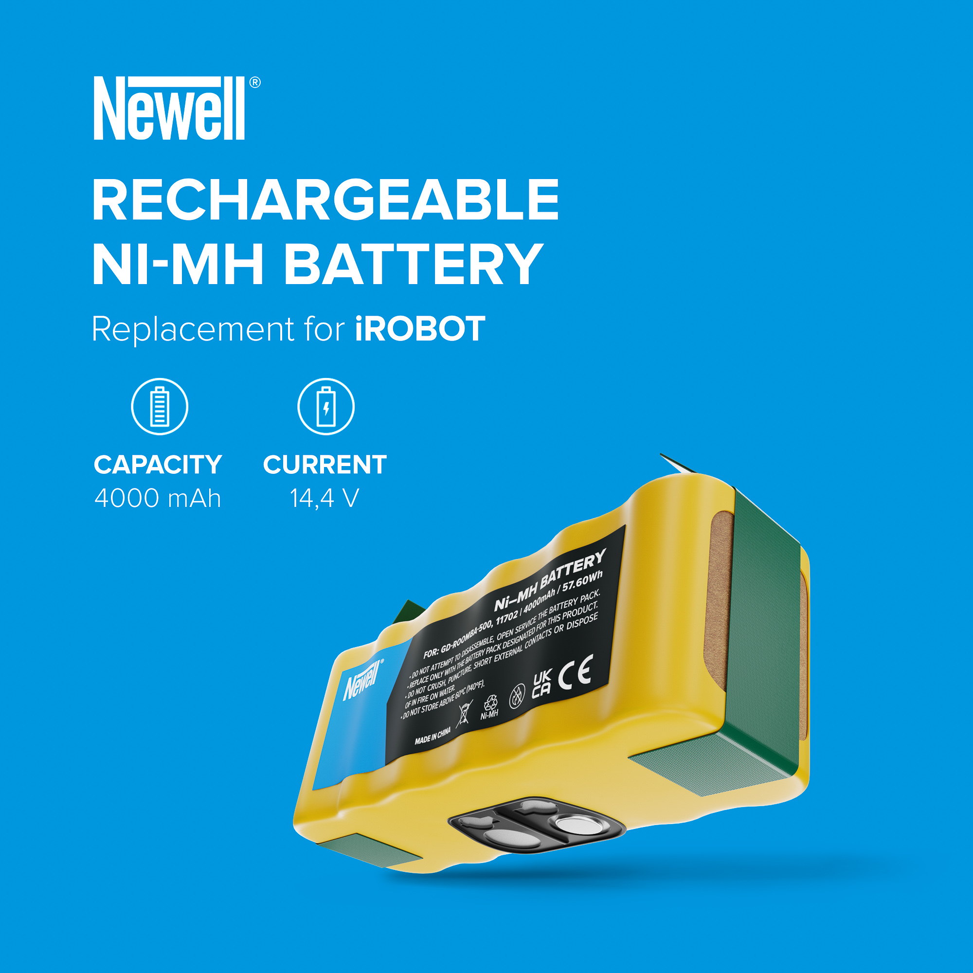 newell-11702-roomba-akku-4000-mah-ni-mh-f-r-irobot-500-800 image 5