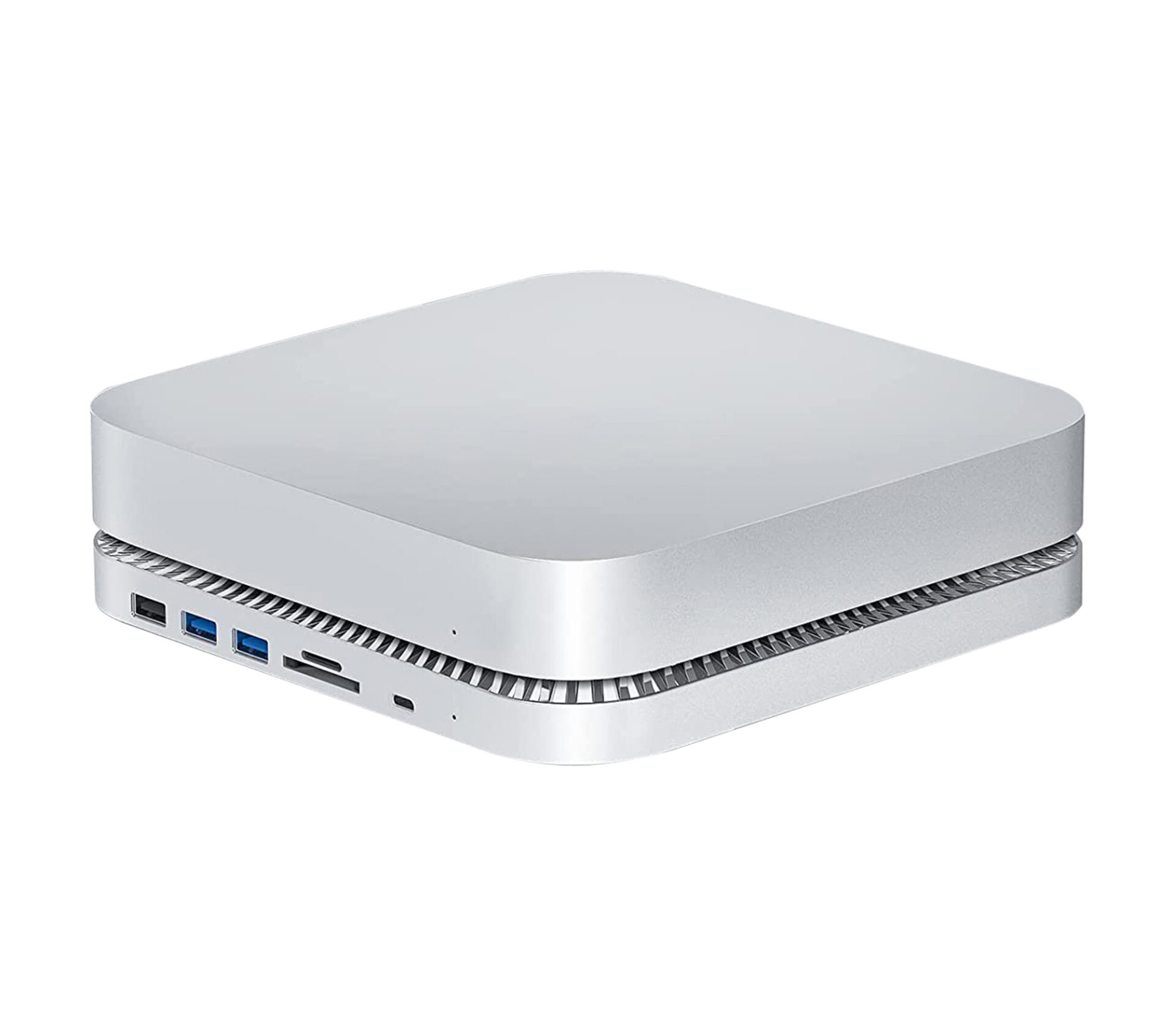 newell-usb-c-hub-st-nder-mac-mini-sata-ssd-sd-aluminium image 1