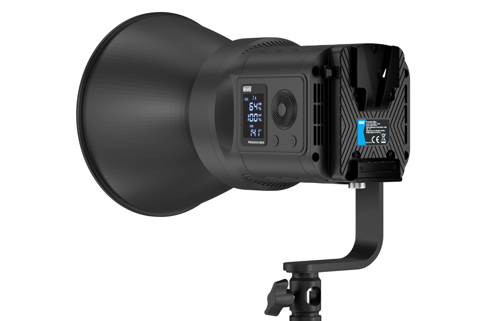 newell-pravaha-max-135-rgb-led-studiolicht-105w-bowens image 4