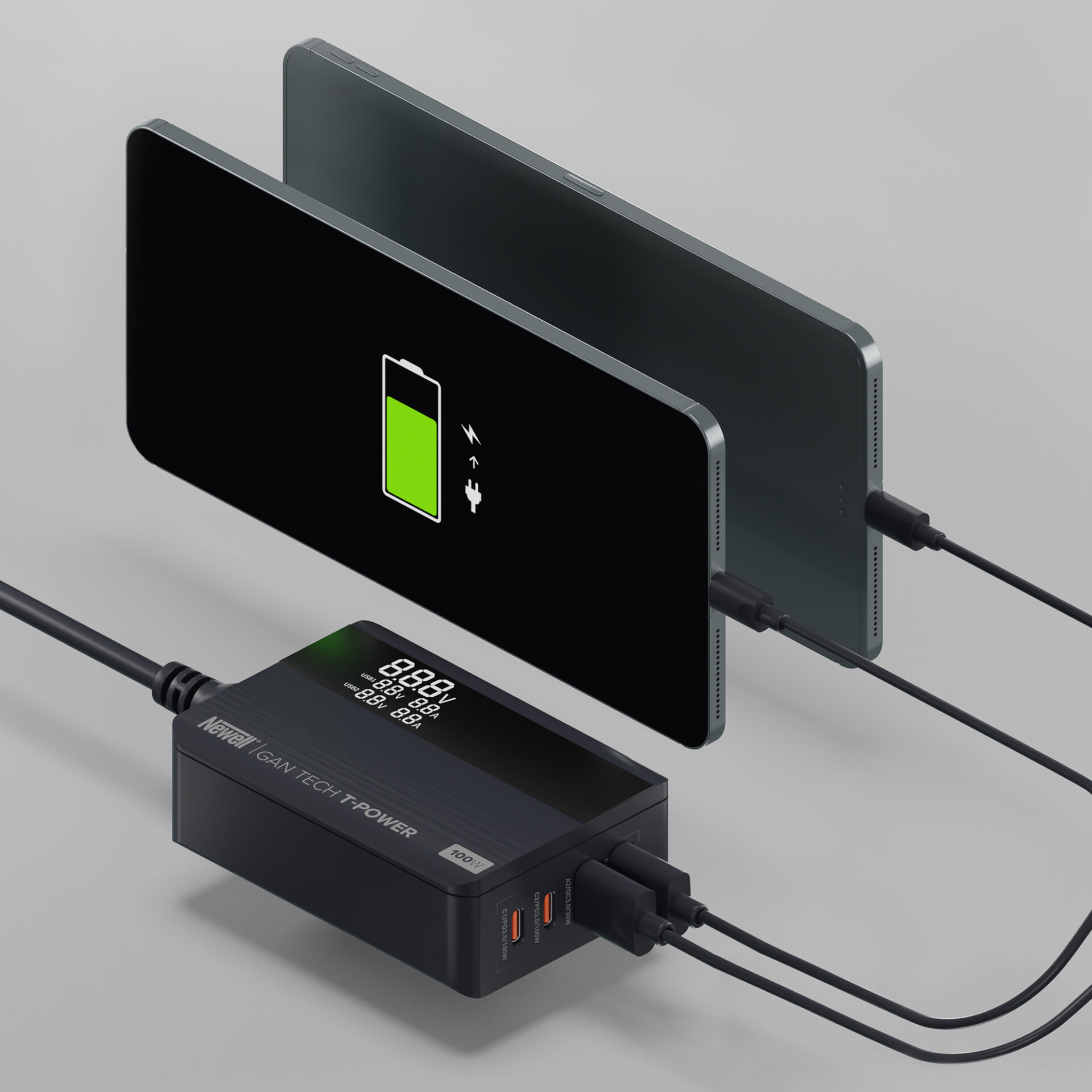 newell-t-power-gan-ladeger-t-100-w-usb-c-schnellladung image 7