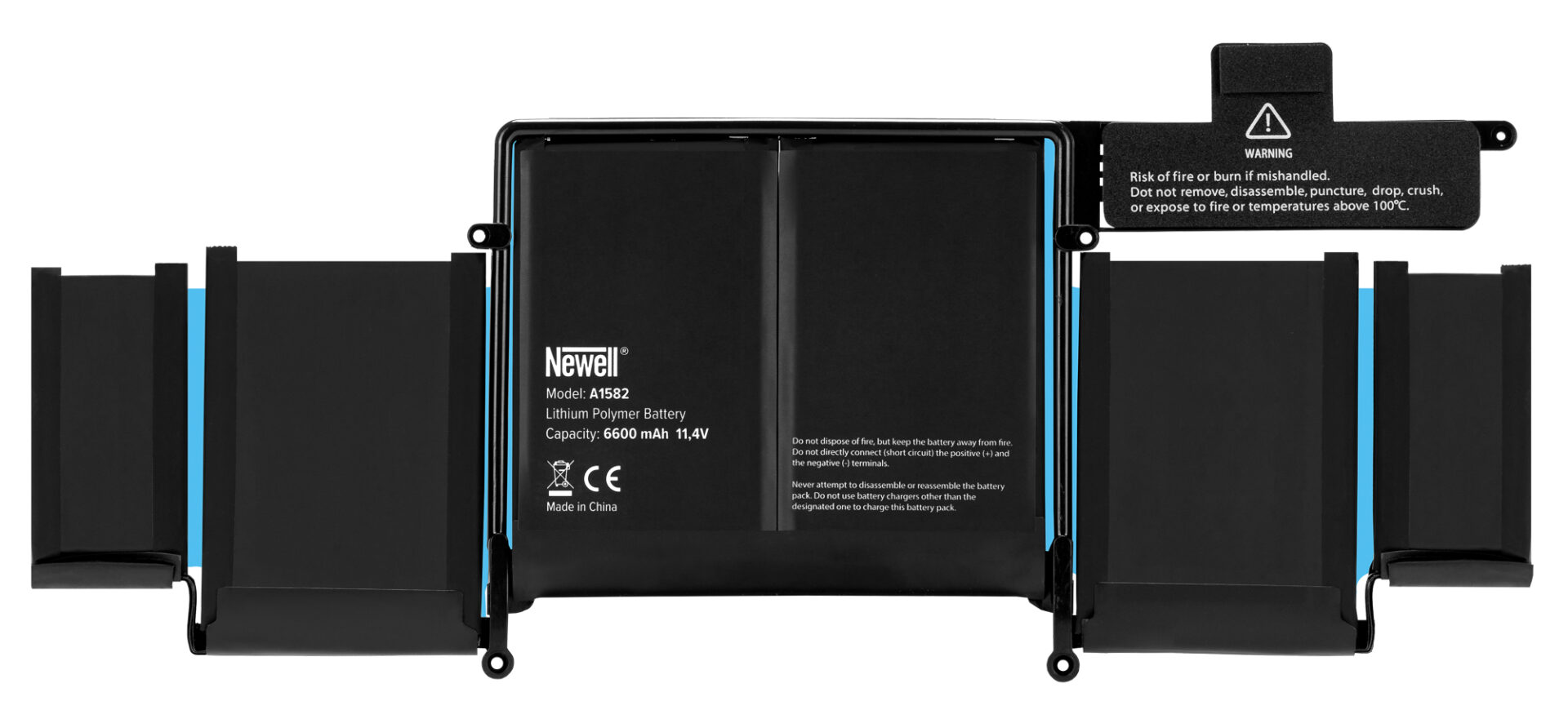 newell-a1582-akku-6500mah-f-r-apple-macbook-pro-13-2015 image 1