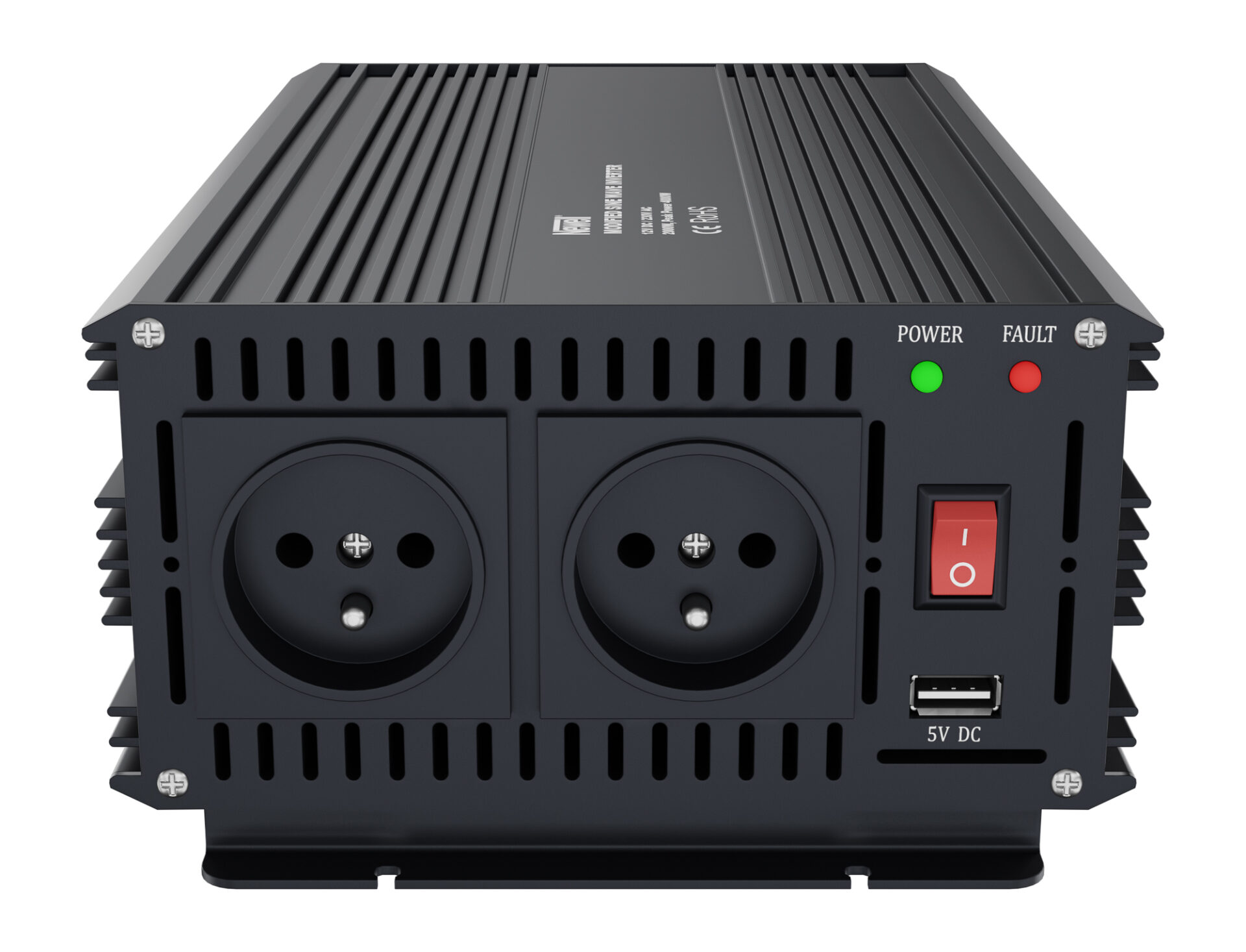 newell-power-supply-wechselrichter-12v-230v-2000w-2x-steckdose image 2