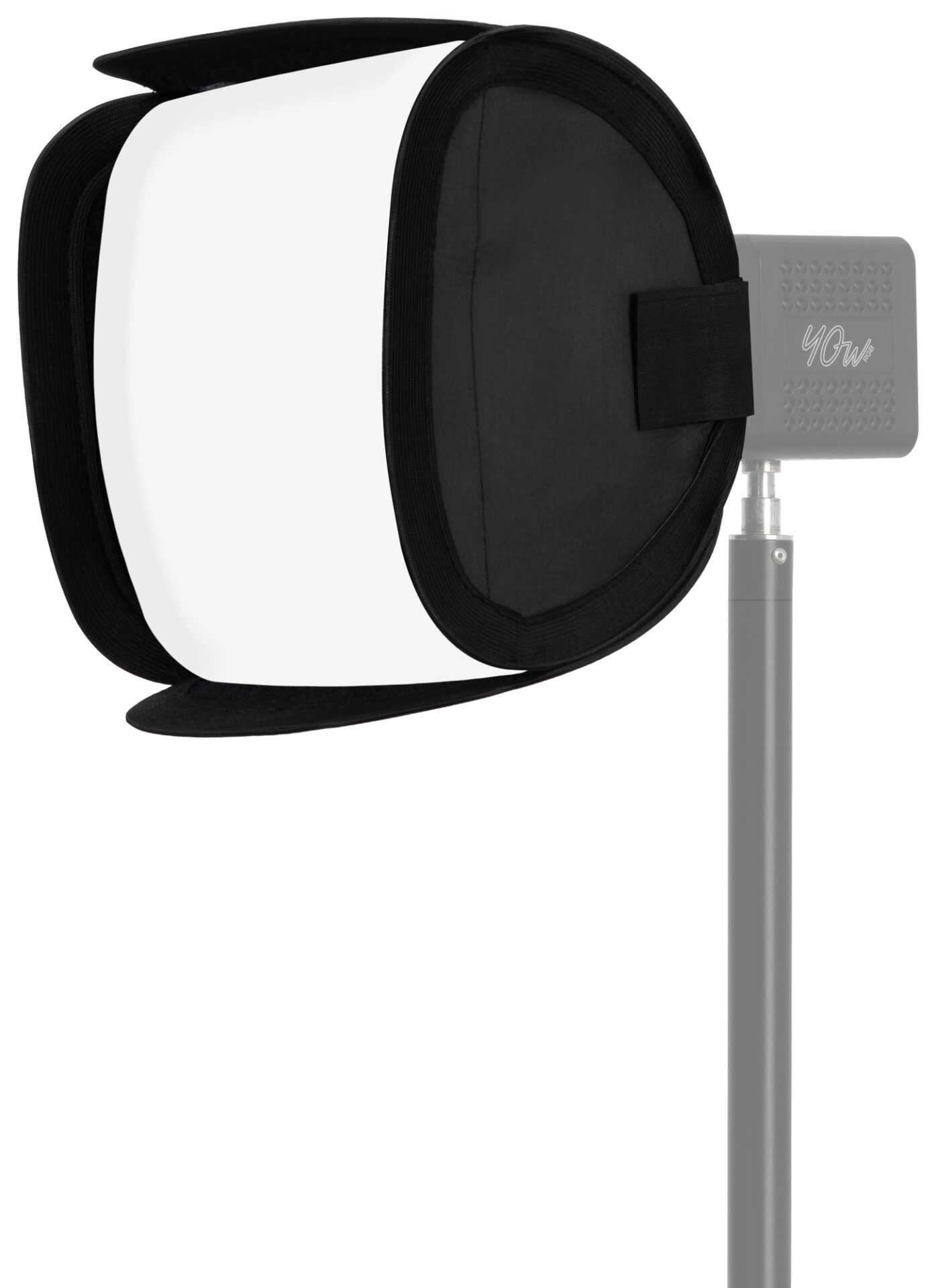 newell-mini-bowens-softbox-25-cm-tara-eckig-mit-wabe image 3