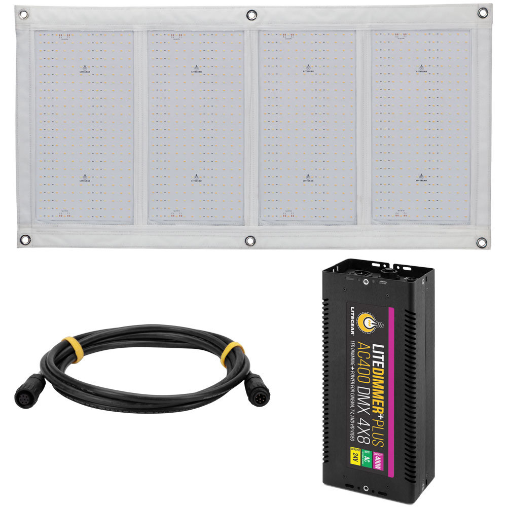 kino-flo-litetile-plus-kit-2x4-hybrid-led-leuchte-komplettset image 1