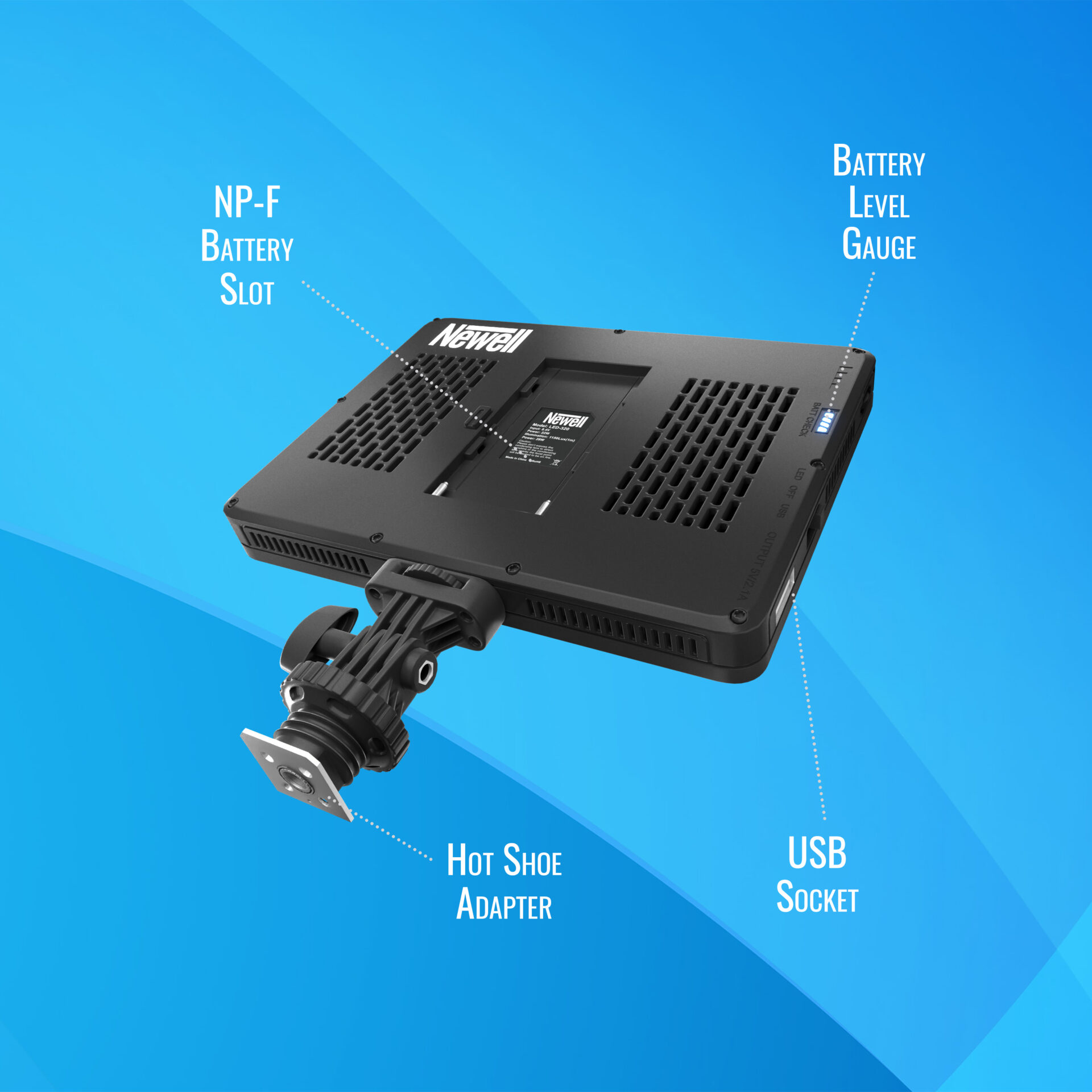 newell-led320-led-leuchte-5500k-dimmbar-mit-powerbank image 6