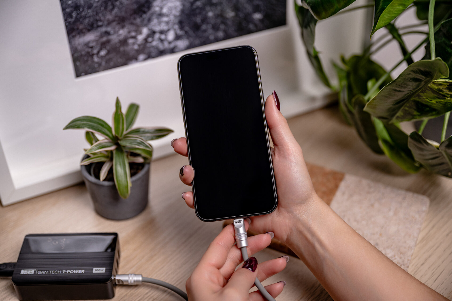 newell-usb-c-auf-usb-c-kabel-100-w-2-m-silikon-grau image 6