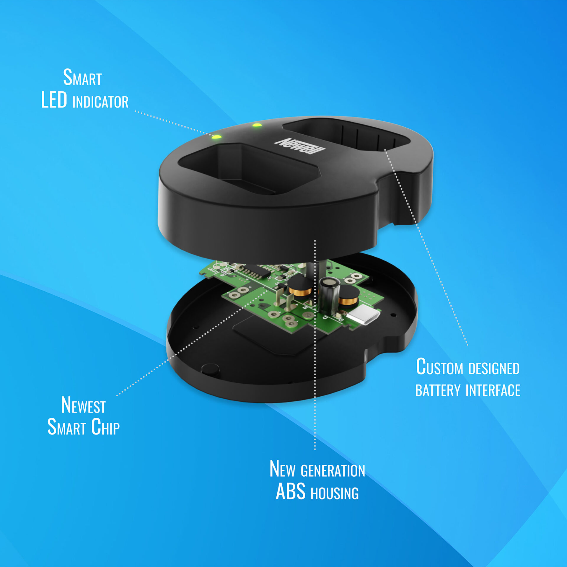 newell-sdc-usb-dual-ladeger-t-usb-kamera-akkus-2-fach image 6