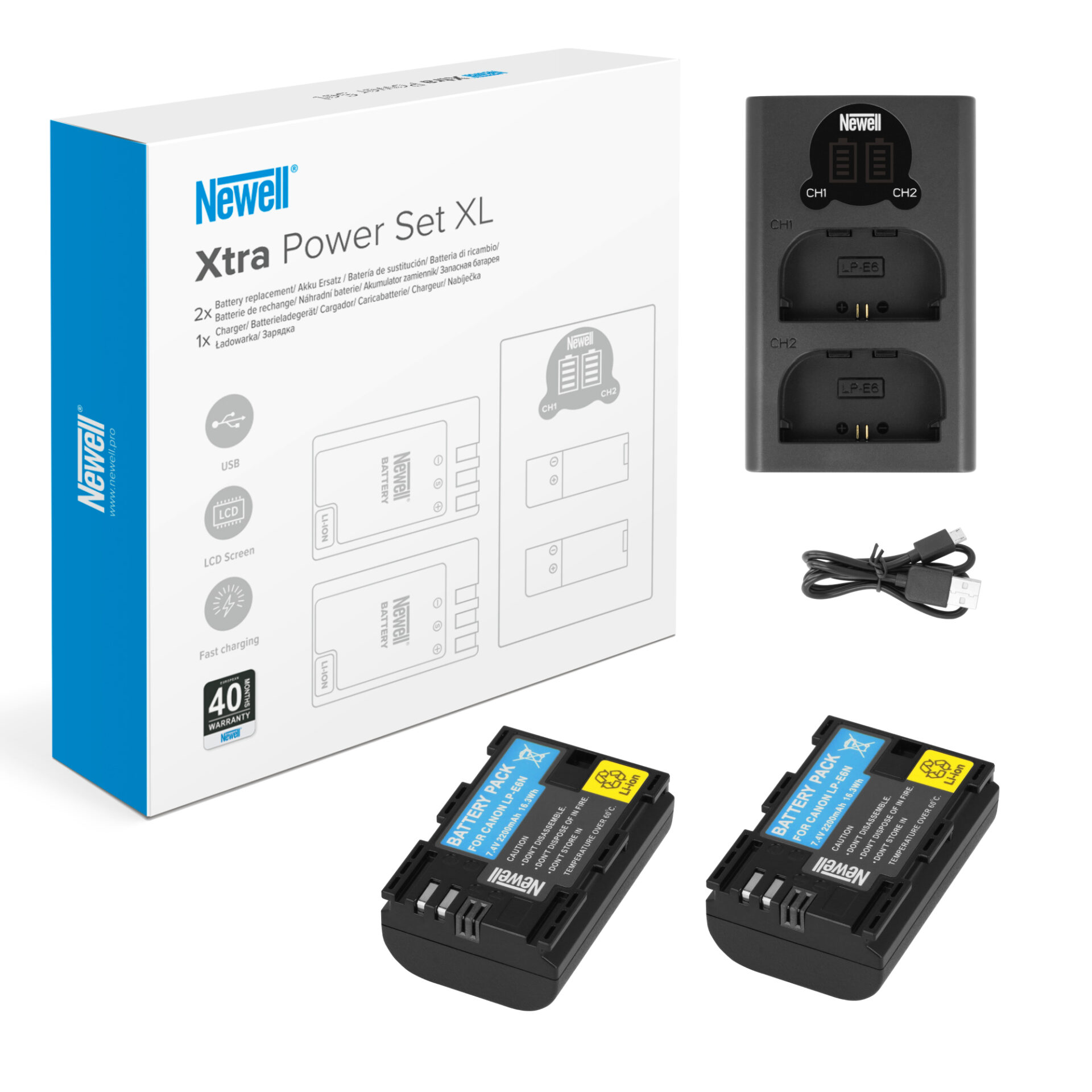newell-dl-usb-c-ladeger-t-set-mit-2-akkus-dual image 7