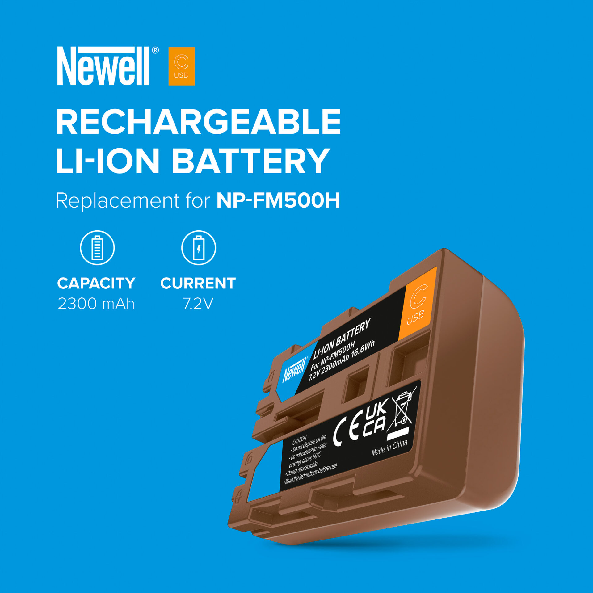 newell-batteries-np-fm500h-usb-c-kamera-akku-sony-2300-mah image 6