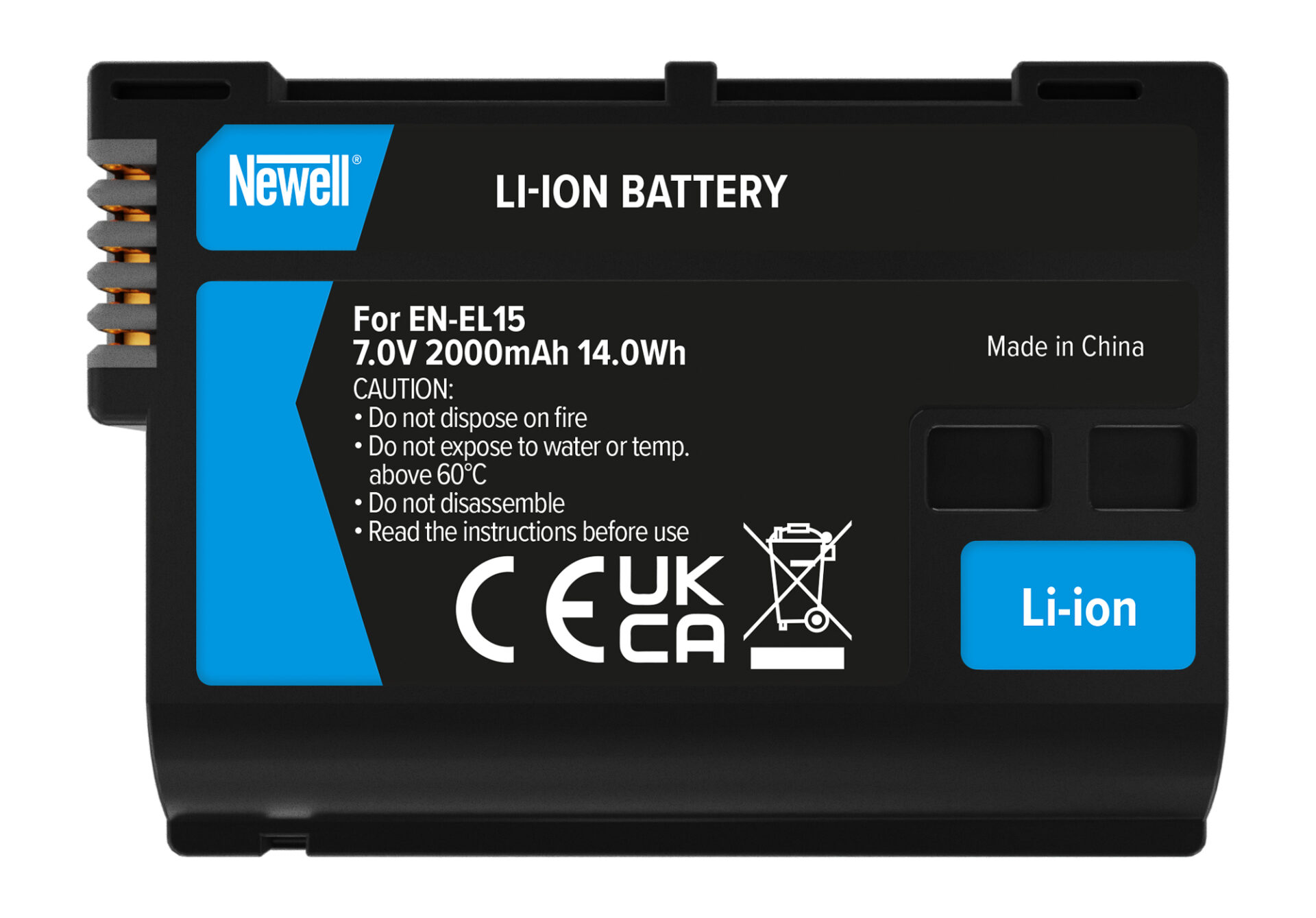 newell-batteries-en-el15-kamera-akku-nikon-2000-mah image 2