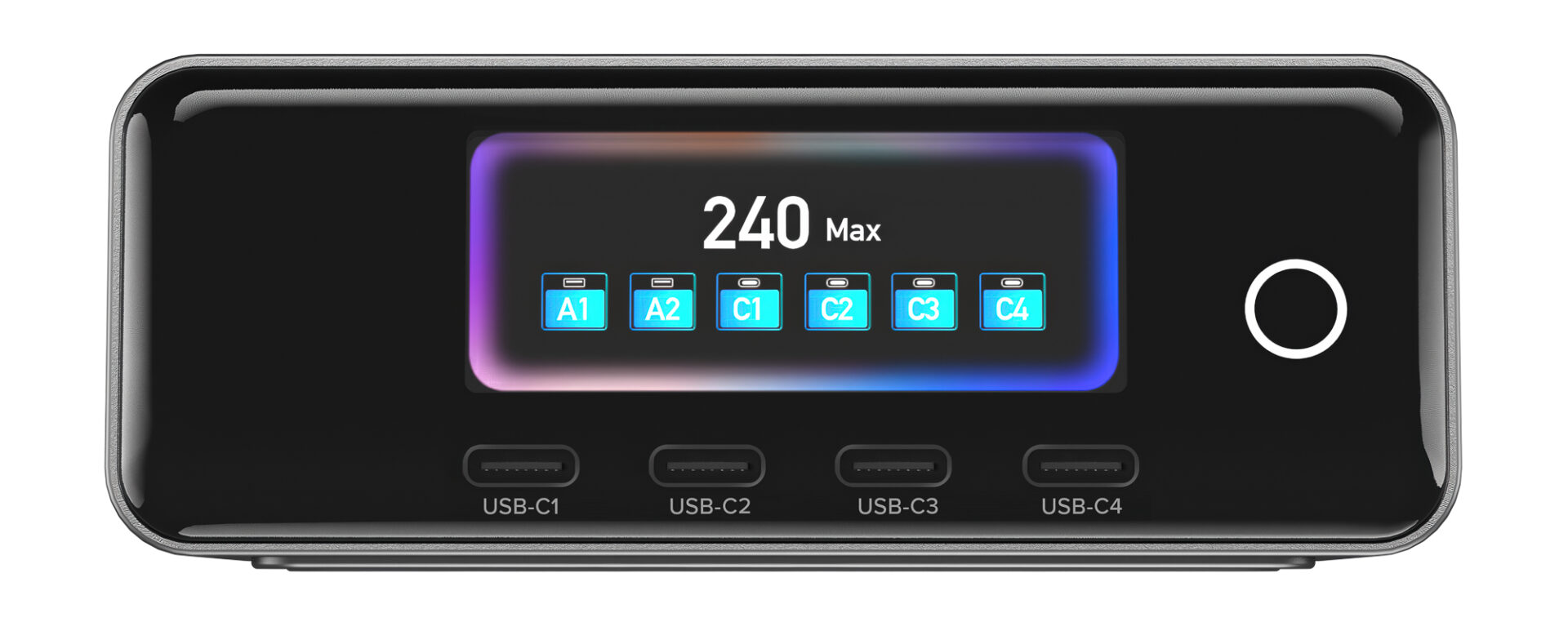 newell-gan-240w-tft-ladeger-t-6-port-usb-c-usb-a-pd image 8