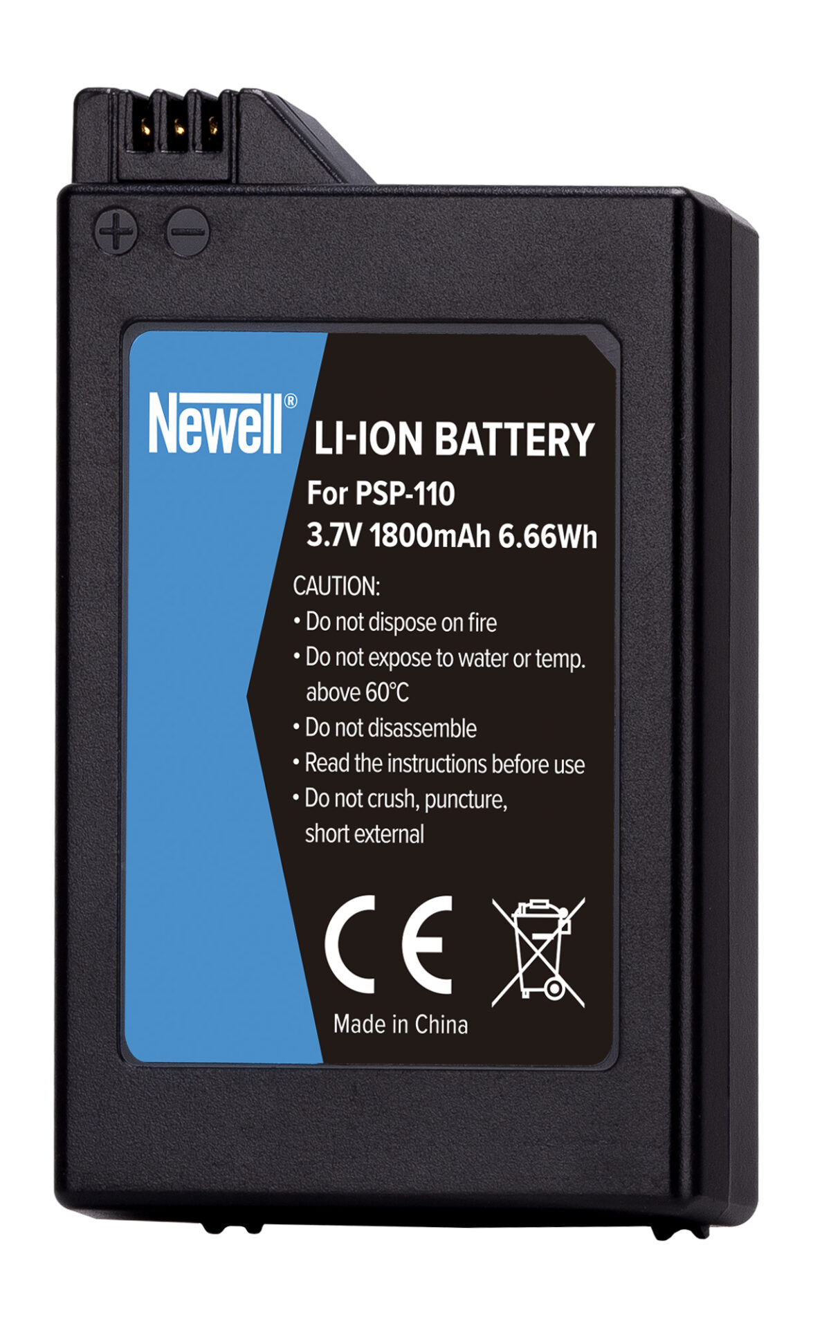 newell-psp-110-akku-1800-mah-f-r-sony-psp-1000 image 1