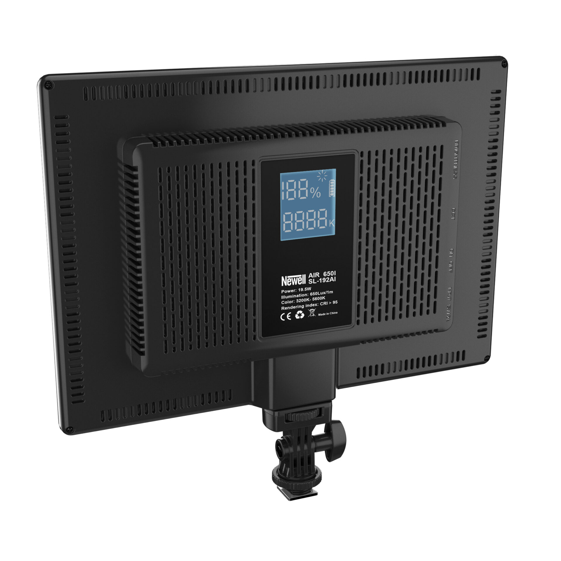 newell-air-650i-led-licht-3200-5600k-mit-diffusor image 2