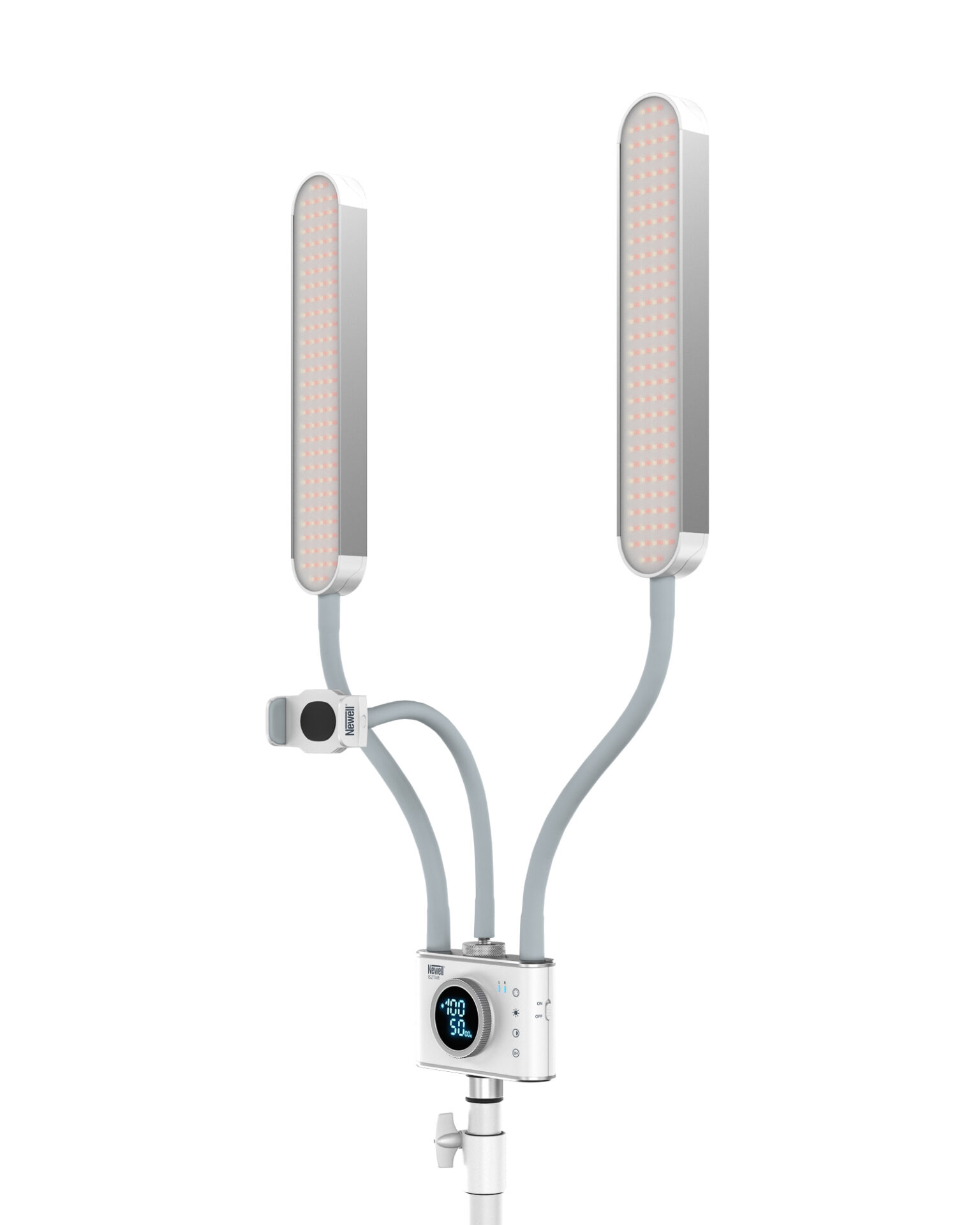 newell-isztar-led-videolicht-set-mit-stativ-dimmbar image 1